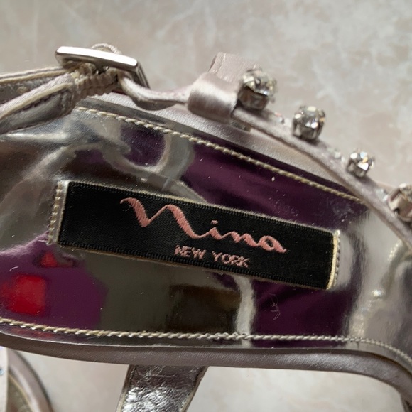 Silver Rhinestone Heels - Picture 7 of 7